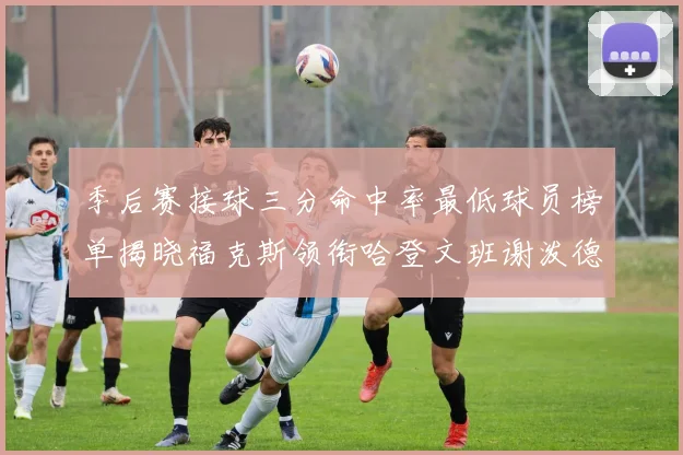季后赛接球三分命中率最低球员榜单揭晓福克斯领衔哈登文班谢泼德紧随其后